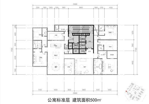 高层500方b-5室2厅6卫